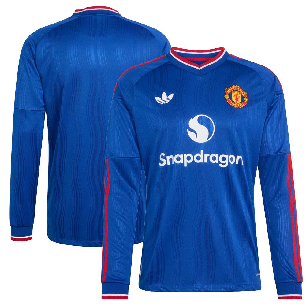 Long Sleeve Player Edition Manchester United Away Jersey 26/27